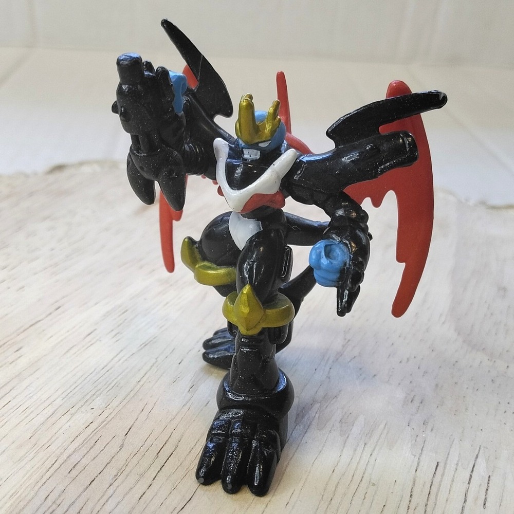 Bandai Digimon Imperialdramon Fighter Mode Action Figure 2.5 Inch Black and Red